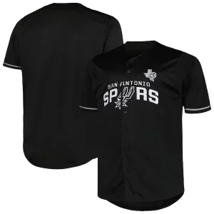 Práctico Magnífico San Antonio Spurs Profile Big & Tall Pop Jersey Black