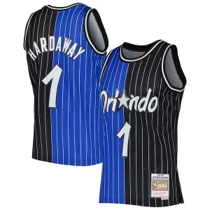 Práctico Maravilloso Penny Hardaway Orlando Magic Hardwood Classics 1994/95 Split Swingman Jersey Blue/Black