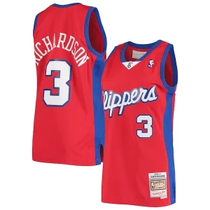 Práctico Moderno Quentin Richardson LA Clippers 2000/01 Hardwood Classics Swingman Jersey Red