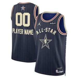 Increíble Sofisticado Bonito Jordan Brand Unisex 2024 NBA All Star Game Swingman Custom Jersey Navy