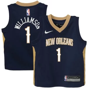 Práctico Zion Williamson New Orleans Pelicans Nike Toddler Replica Jersey Icon Edition Navy