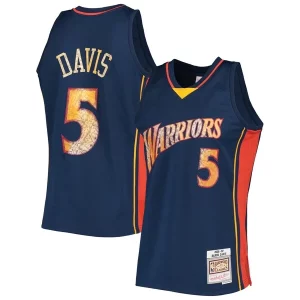 Resistente Baron Davis Golden State Warriors 2006/07 Hardwood Classics NBA 75th Anniversary Diamond Swingman Jersey Royal