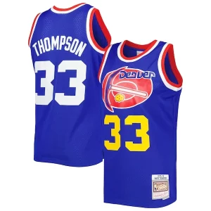 Resistente Comodo David Thompson Denver Nuggets Hardwood Classics 1975/76 Swingman Jersey Royal