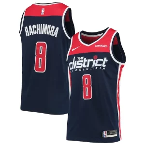 Resistente Comodo Rui Hachimura Washington Wizards Nike Swingman Player Jersey Icon Edition Navy