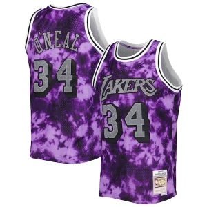 Resistente Comodo Shaquille O'Neal Los Angeles Lakers 1996/97 Galaxy Swingman Jersey Purple