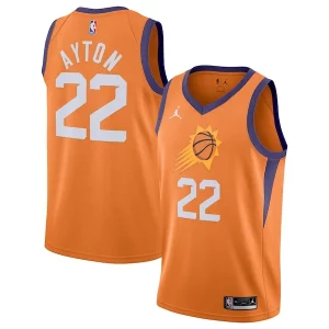 Resistente Deandre Ayton Phoenix Suns Jordan Brand 2020/21 Swingman Jersey Statement Edition Orange