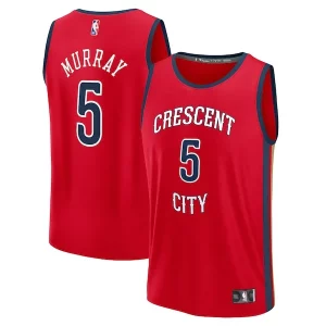 Delicioso Robusto Versátil Dejounte Murray New Orleans Pelicans Youth Fast Break Replica Player Jersey Statement Edition Red