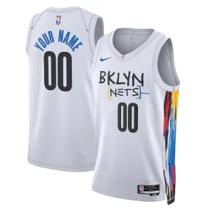 Resistente Exquisito Fantástico Brooklyn Nets Nike Unisex 2022/23 Swingman Custom Jersey City Edition White
