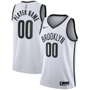 Resistente Fantástico Exquisito Brooklyn Nets Nike 2020/21 Swingman Custom Jersey Association Edition White