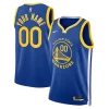 Resistente Golden State Warriors Nike Unisex Swingman Custom Jersey Royal Icon Edition