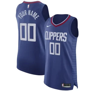 Resistente LA Clippers Nike 2020/21 Authentic Custom Jersey Blue Icon Edition