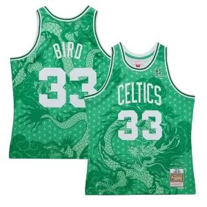 Resistente Lujoso Maravilloso Larry Bird Boston Celtics 1985/86 Hardwood Classics Asian Heritage 6.0 Swingman Throwback Player Jersey Kelly Green