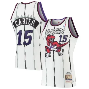 Resistente Maravilloso Increíble Vince Carter Toronto Raptors 1998/99 Hardwood Classics Authentic Jersey White