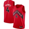 Resistente Moderno Scottie Barnes Toronto Raptors Nike Youth Swingman Jersey Icon Edition Red/White