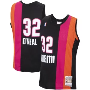 Resistente Original Shaquille O'Neal Miami Heat 2005/06 Hardwood Classics Swingman Jersey Black