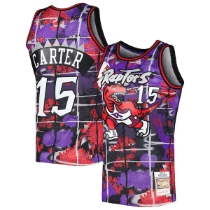 Resistente Vince Carter Toronto Raptors 1998/99 Hardwood Classics Lunar New Year Swingman Jersey Purple