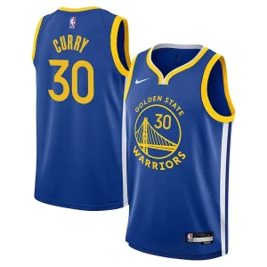Increíble Stephen Curry Golden State Warriors Nike Youth Swingman Jersey Icon Edition Royal