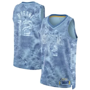 Robusto Fantástico Ja Morant Memphis Grizzlies Nike Unisex Select Series Swingman Jersey Light Blue