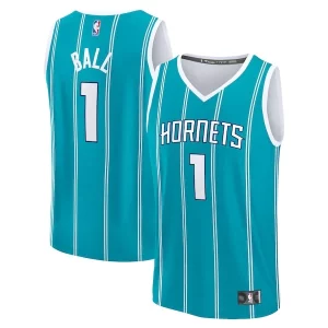 Robusto LaMelo Ball Charlotte Hornets Youth Fast Break Replica Player Jersey Icon Edition Teal