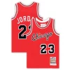 Robusto Lujoso Fácil de llevar Michael Jordan Chicago Bulls Toddler Hardwood Classics 1984/85 Authentic Swingman Jersey Red