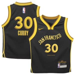 Robusto Stephen Curry Golden State Warriors Nike Toddler Swingman Replica Jersey City Edition Black