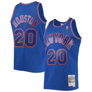 Sofisticado Duradero Allan Houston New York Knicks 1996/97 Throwback Dark Swingman Jersey Blue