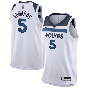 Sofisticado Exquisito Original Anthony Edwards Minnesota Timberwolves Nike Youth Swingman Jersey Association Edition White
