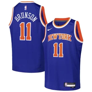 Sofisticado Ideal Duradero Jalen Brunson New York Knicks Nike Youth Swingman Jersey Icon Edition Blue
