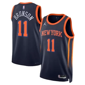 Sofisticado Jalen Brunson New York Knicks Jordan Brand Unisex Swingman Player Jersey Statement Edition Navy