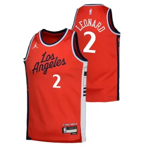 Sofisticado Kawhi Leonard LA Clippers Jordan Brand Youth Swingman Jersey Statement Edition Red