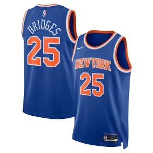 Sofisticado Mikal Bridges New York Knicks Nike Unisex 2024 Offseason Addition Nike Swingman Jersey Blue