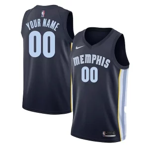 Sofisticado Original Perfecto Memphis Grizzlies Nike Swingman Custom Jersey Navy Icon Edition