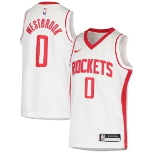 Sofisticado Russell Westbrook Houston Rockets Nike Youth Swingman Jersey Association Edition White