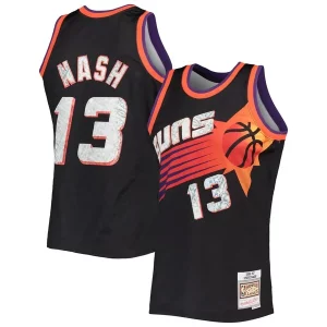 Sofisticado Steve Nash Phoenix Suns 1996/97 Hardwood Classics NBA 75th Anniversary Diamond Swingman Jersey Black