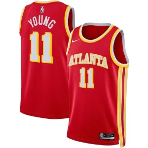 Sofisticado Único Fantástico Trae Young Atlanta Hawks Nike Unisex Swingman Jersey Icon Edition Red/White