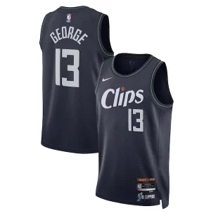 Sofisticado Versátil Único Paul George LA Clippers Nike Unisex 2023/24 Swingman Jersey Navy City Edition