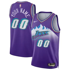 Único Comodo Estupendo Utah Jazz Nike Unisex 2022/23 Custom Swingman Jersey Classic Edition Purple