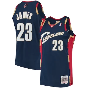 Único Estupendo Ideal LeBron James Cleveland Cavaliers Hardwood Classics Swingman Jersey Navy