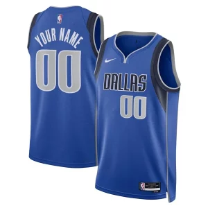 Único Fácil de llevar Dallas Mavericks Nike Unisex Swingman Custom Jersey Blue Icon Edition