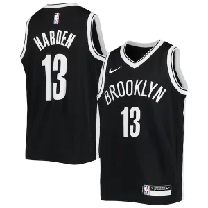 Único James Harden Brooklyn Nets Nike Youth Swingman Jersey Icon Edition Black