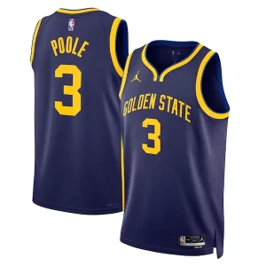 Único Jordan Poole Golden State Warriors Jordan Brand Unisex Swingman Jersey Statement Edition Navy