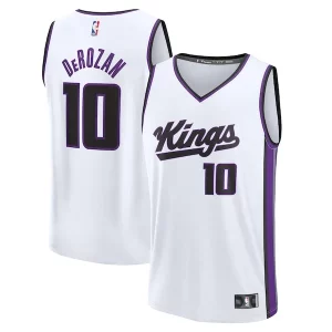 Hermoso DeMar DeRozan Sacramento Kings Youth Fast Break Replica Player Jersey Association Edition White