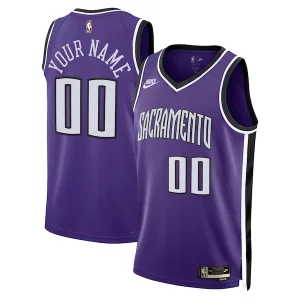 Único Sacramento Kings Nike Unisex Adult Swingman Custom Jersey Classic Edition Purple