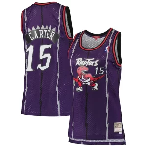 Único Versátil Fantástico Vince Carter Toronto Raptors Women's 1998/99 Hardwood Classics Swingman Jersey Purple