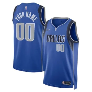 Versátil Elegante Dallas Mavericks Nike 2021/22 Diamond Swingman Custom Jersey Icon Edition Blue
