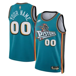 Versátil Exquisito Detroit Pistons Nike Unisex 2022/23 Custom Swingman Jersey Classic Edition Teal
