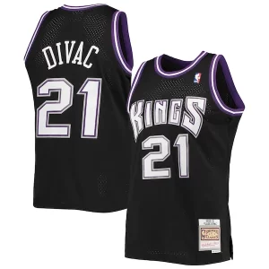Versátil Fácil de llevar Vlade Divac Sacramento Kings 2000/01 Hardwood Classics Swingman Jersey Black