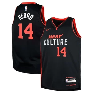 Versátil Genial Magnífico Tyler Herro Miami Heat Nike Youth Swingman Replica Jersey City Edition Black