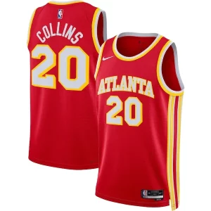 Versátil John Collins Atlanta Hawks Nike Unisex Swingman Jersey Icon Edition Red