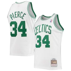 Versátil Maravilloso Paul Pierce Boston Celtics Hardwood Classics Swingman Jersey White/Kelly Green